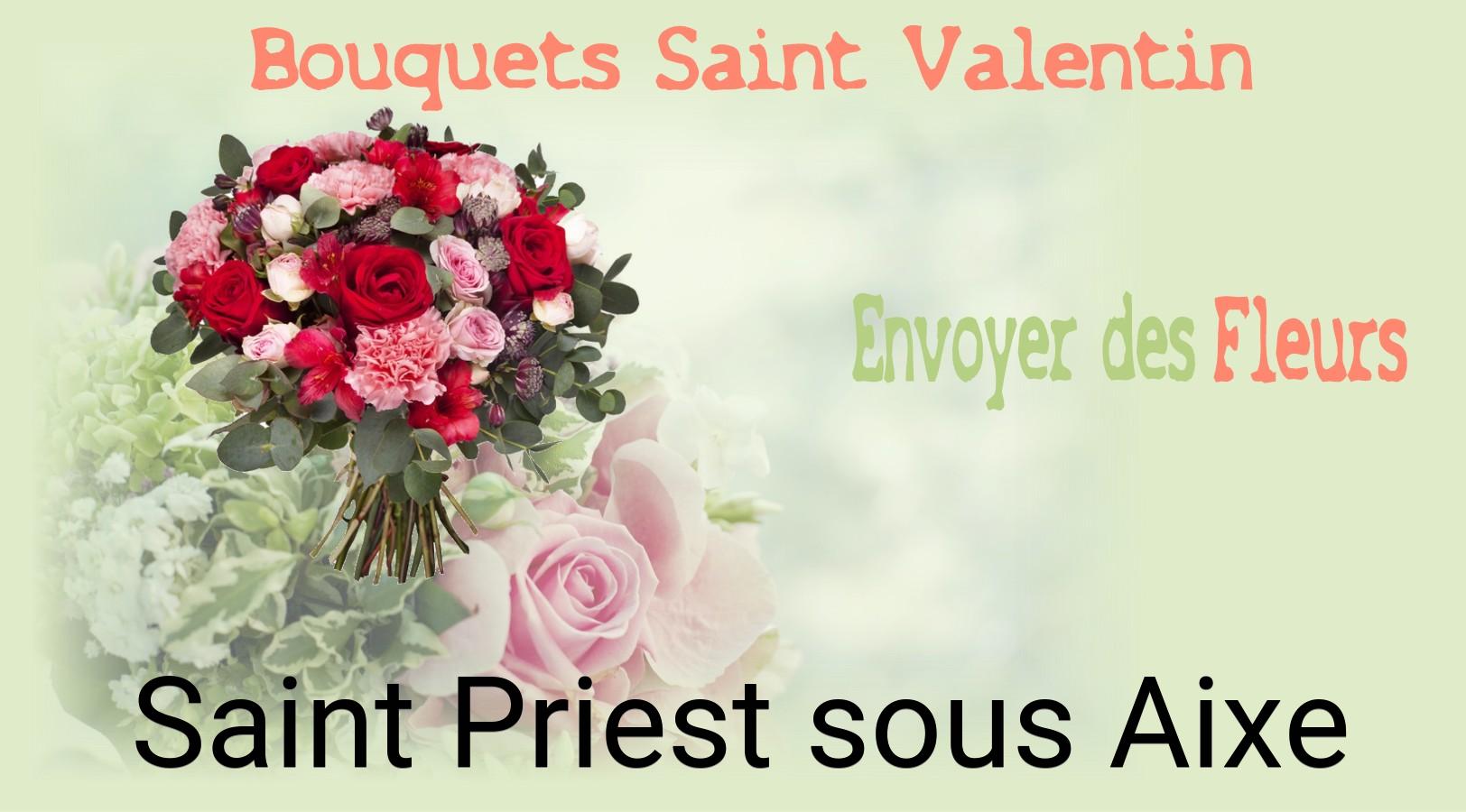 Roses de Saint-Valentin livrées à Saint-Priest-sous-Aixe
